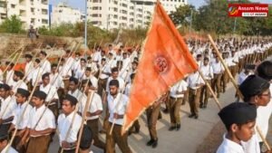 Controversy over singing RSS song in temple festival, Congress demands strict action