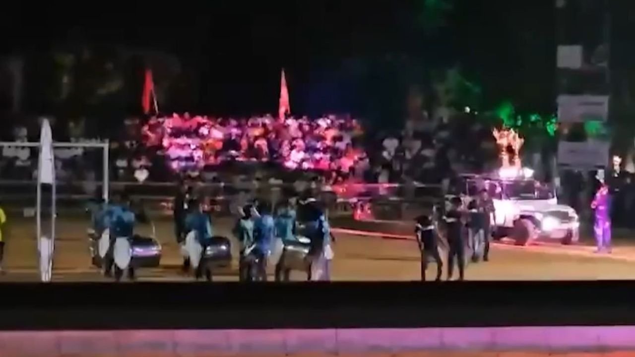 Chaos due to collapse of stage during football tournament in Kerala, case registered
