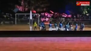 Chaos due to collapse of stage during football tournament in Kerala, case registered