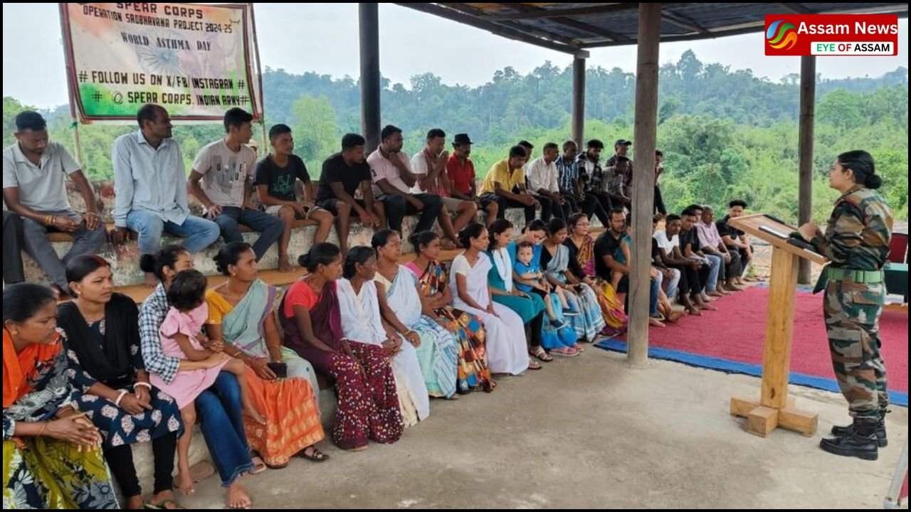 Indian Army created new history in Assam, warned 340 people about respiratory diseases!