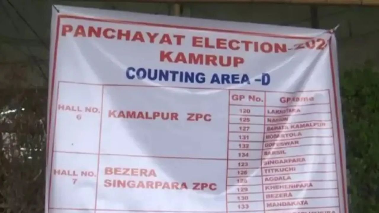 Kamrup becomes a hotspot in Assam Panchayat elections, know where counting is taking place