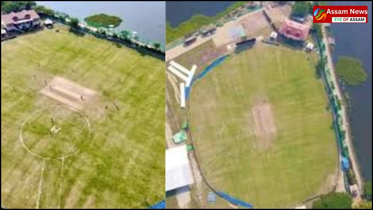 Himanta Biswa Sarma inspected, Guwahati is going to get a new crown of cricket