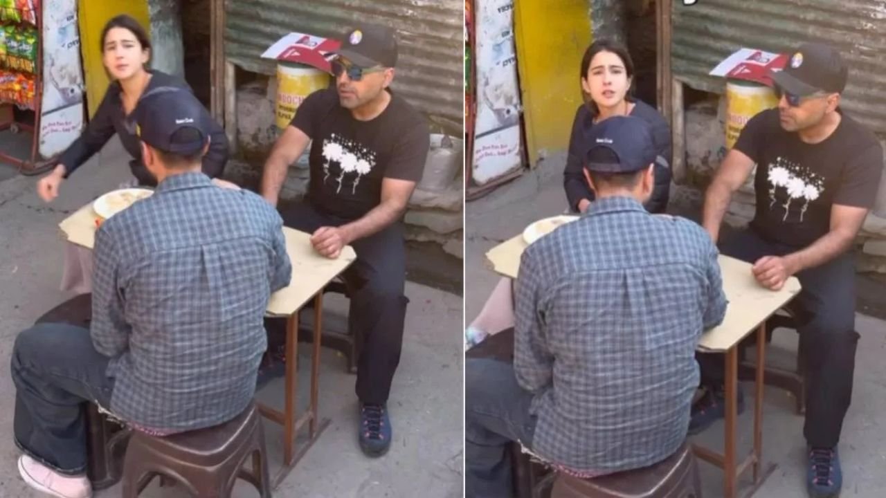 Sara Ali Khan and Arjun Bajwa together in the valleys of Himachal! The secret of love hidden in a cup of tea?