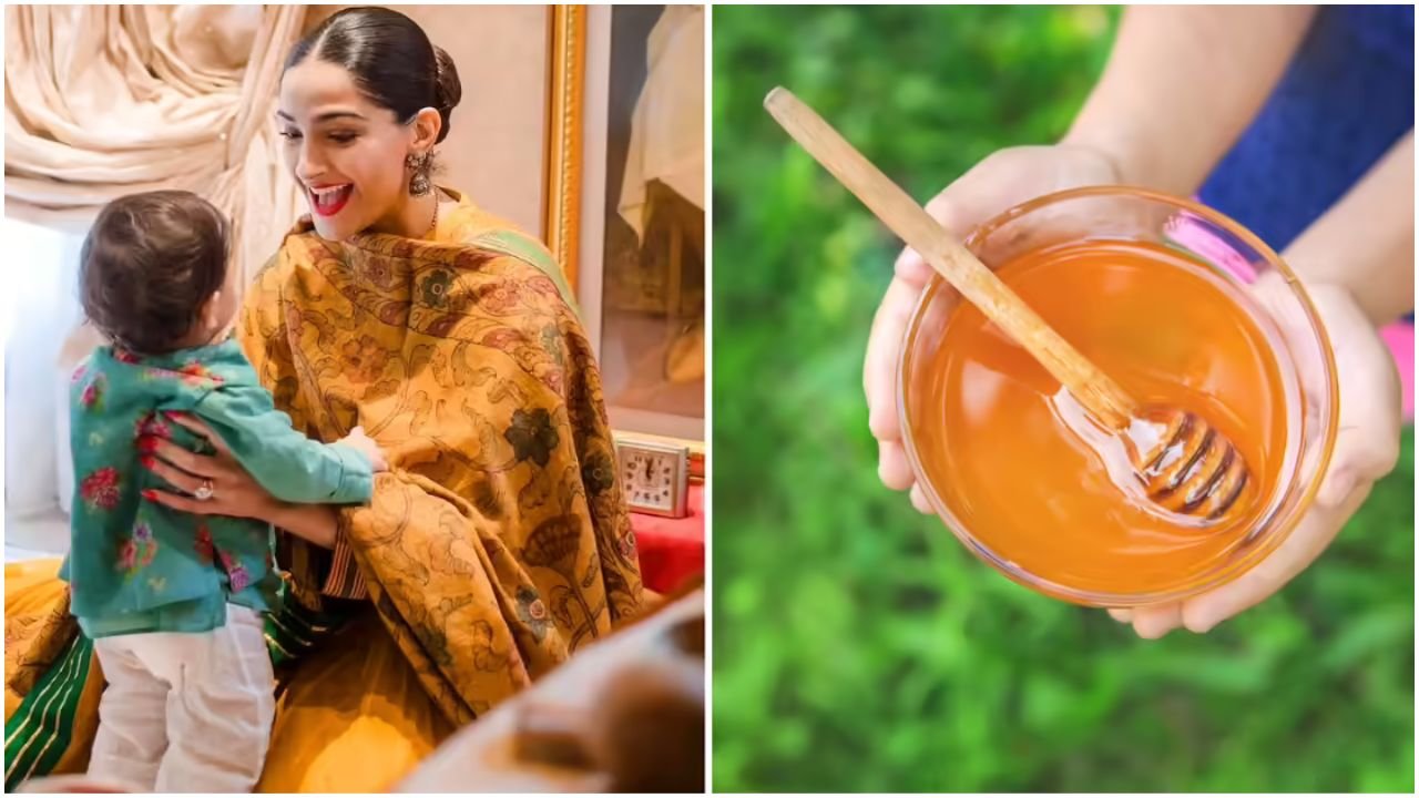 Sonam Kapoor stopped her son from licking honey during Annaprasan! Sonam Kapoor revealed when giving honey to a child can be dangerous
