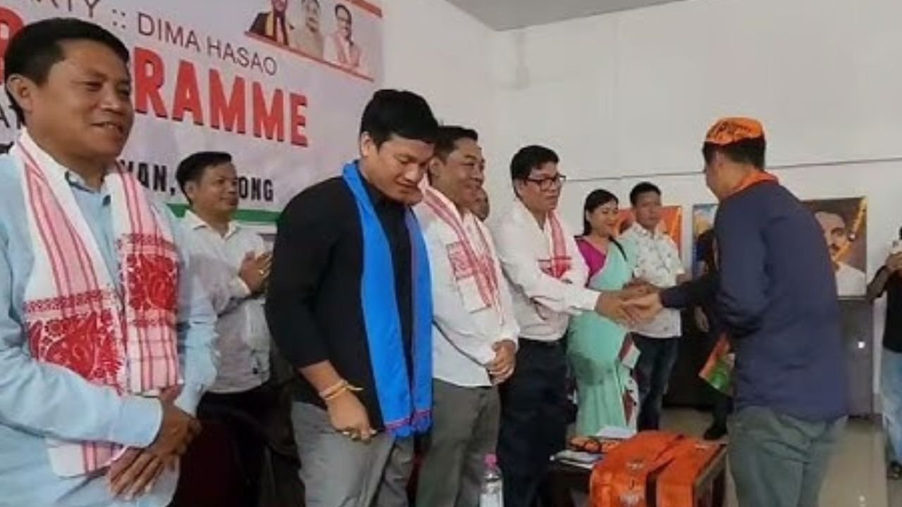 Assam: BJP got strength, TMC and INC leaders joined Dima Hasao, impact on development and politics in the district