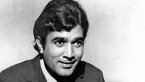 The journey of Indian cinema's first superstar Rajesh Khanna reached from the college stage to the glamour of the silver screen