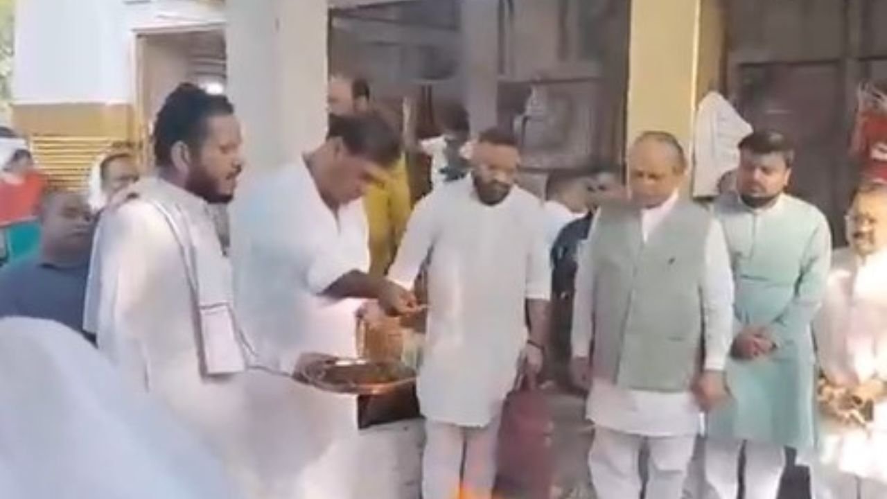 Himanta Biswa Sarma visited the Navrayani Shila Temple in Haridwar and sought blessings on Pitru Amavasya.