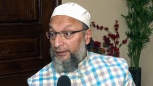 Asaduddin Owaisi attacked BJP Assam's AI post, calling Hindutva an election gimmick.
