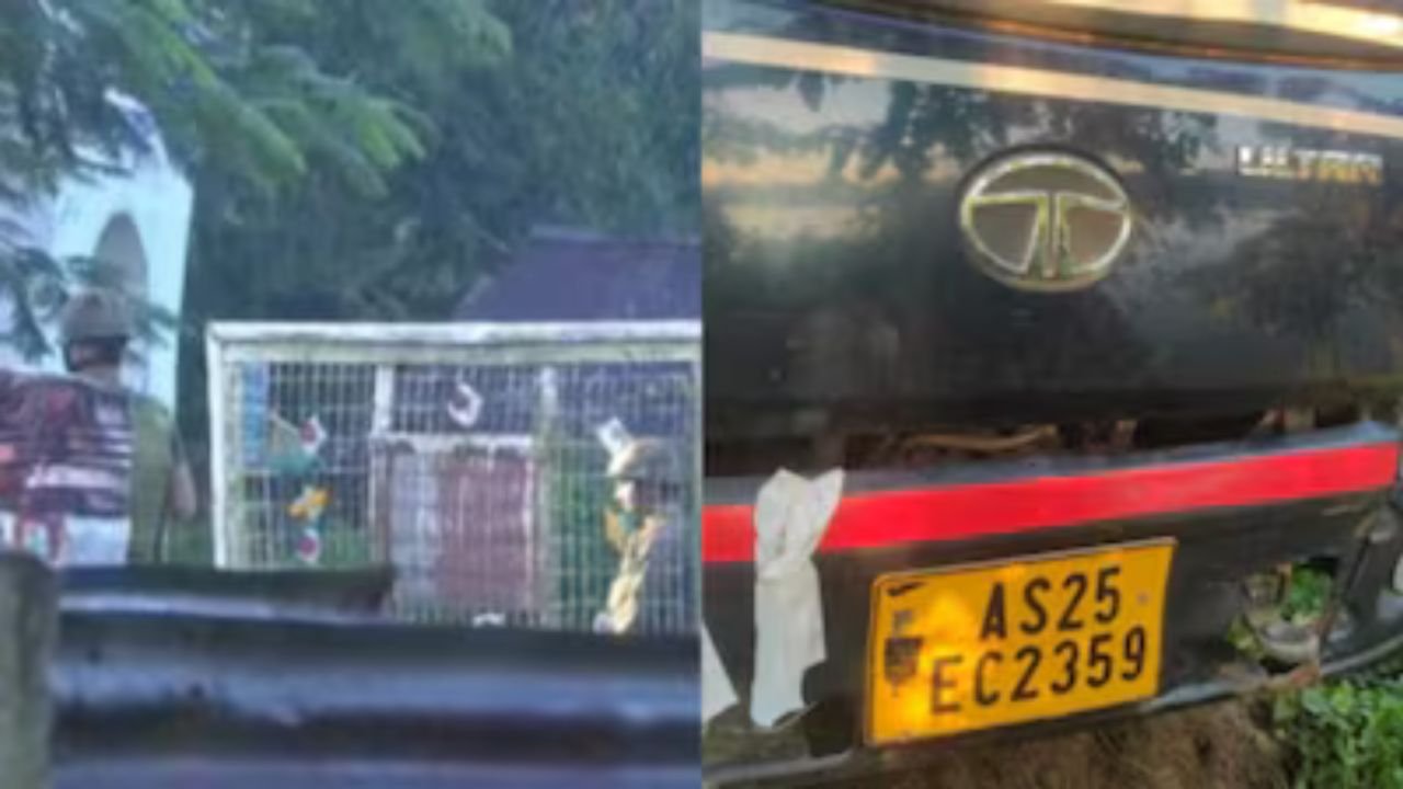 A dangerous attack took place in Kakopathar, Assam, with firing and explosions throughout the night; security forces took control.