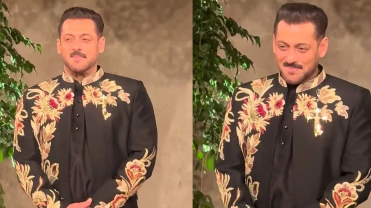 Salman Khan dazzled on the ramp, creating a sensation at Vikram Phadnis' fashion show