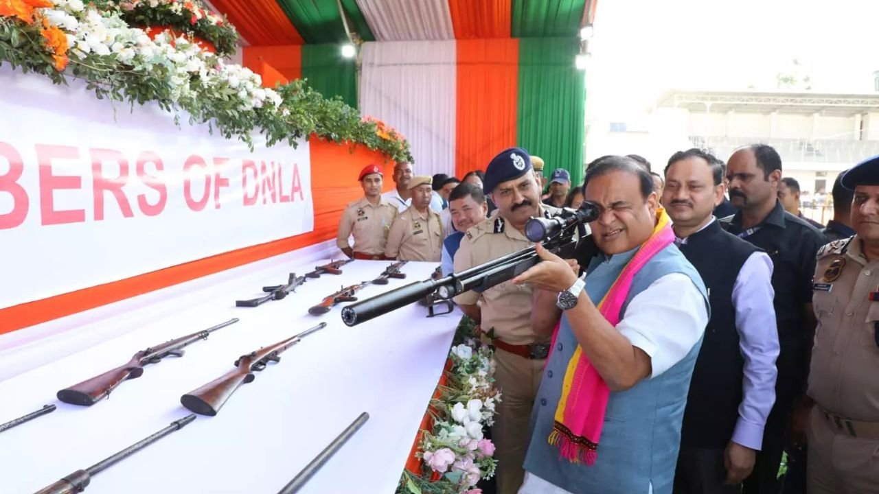 Himanta Biswa Sarma's big announcement: Firearms licenses will be issued for remote areas of Assam in February 2026.