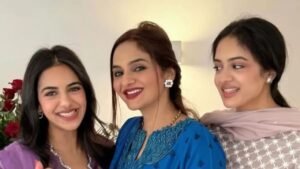 Madhoo Shah Daughters: Madhu's daughters became the center of attraction at Vedant Birla's wedding - video goes viral
