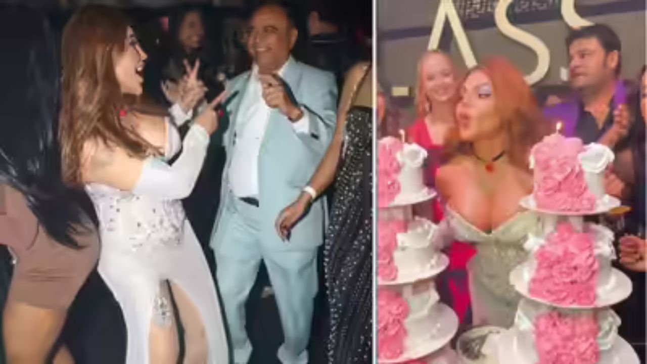 Rakhi Sawant's birthday night – which moment trended as soon as it was captured on video?