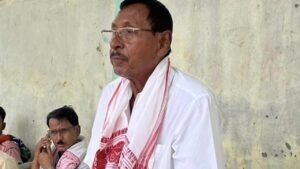 Assam News: After leaving BJP, Rajen Gohain joined Assam Jatiya Parishad