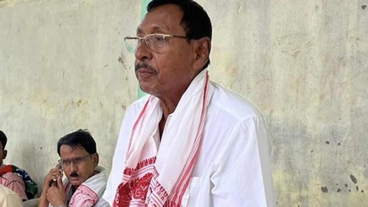 Assam News: After leaving BJP, Rajen Gohain joined Assam Jatiya Parishad