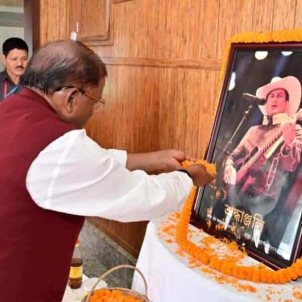 Tribute paid to legendary singer Zubeen Garg in Assam today; how immortal is his musical…