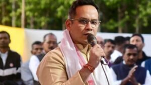 Congress president Gaurav Gogoi strongly condemns the Christmas vandalism in Assam.