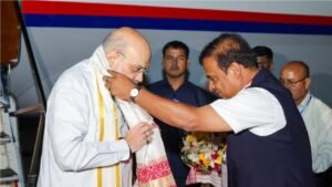 Home Minister Amit Shah is on a visit to Assam and will inaugurate the ICCS system with 2000 CCTV cameras.