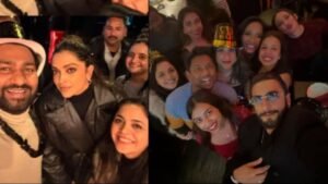 Ranveer-Deepika made a sensational entry at the NBA game in New York, and their style created a buzz.