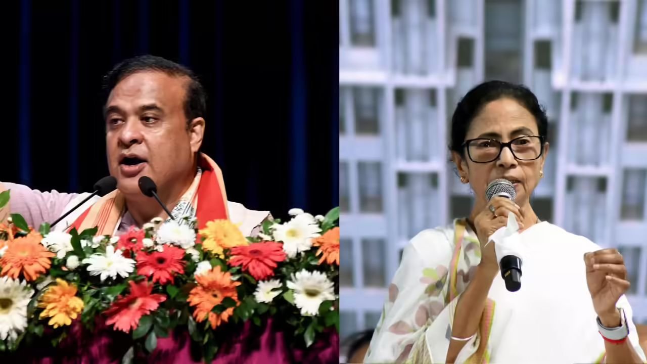 Assam CM Himanta Sarma Slams Mamata Banerjee for Alleged Interference in ED Raids