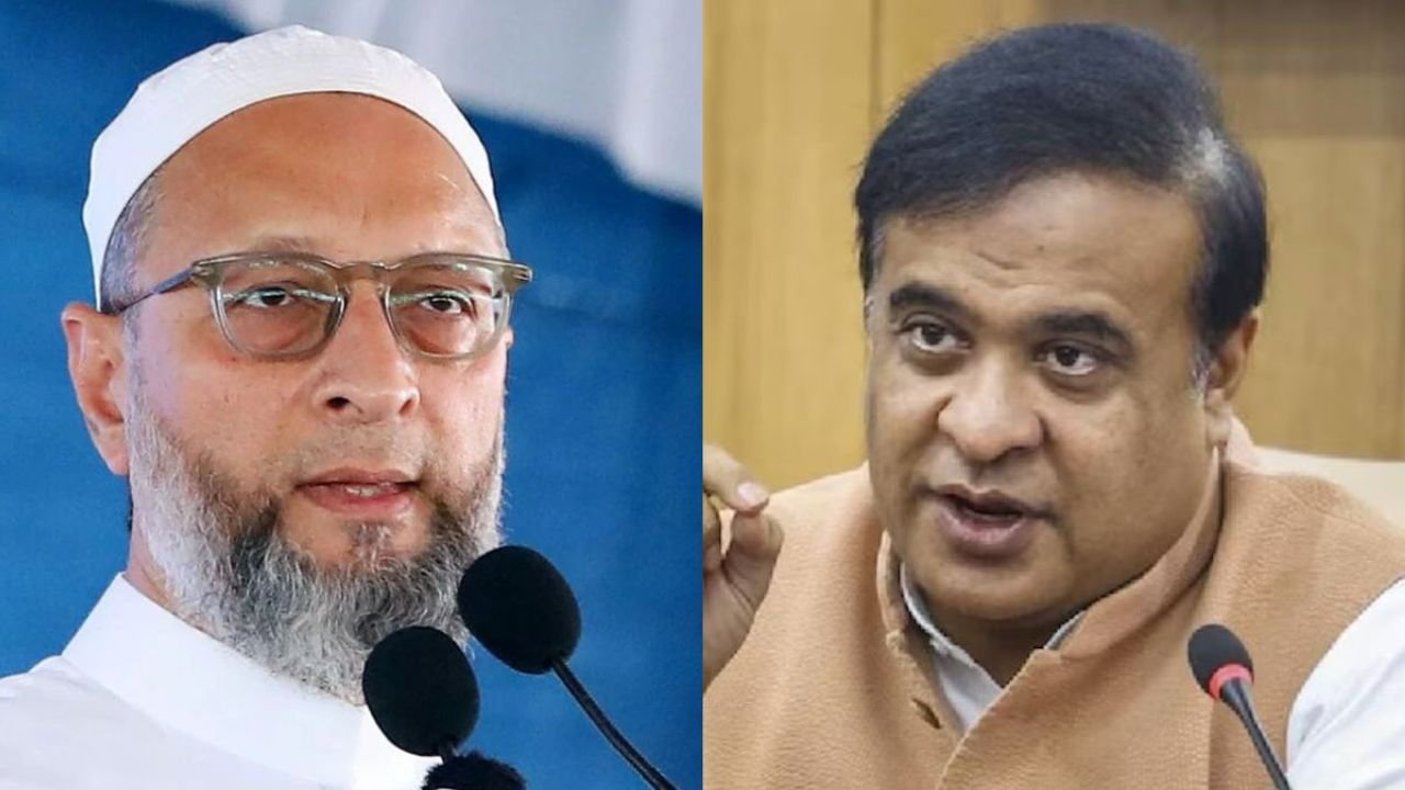Asaduddin Owaisi accused Himanta Biswa Sarma of having a 'Pakistani mindset'.