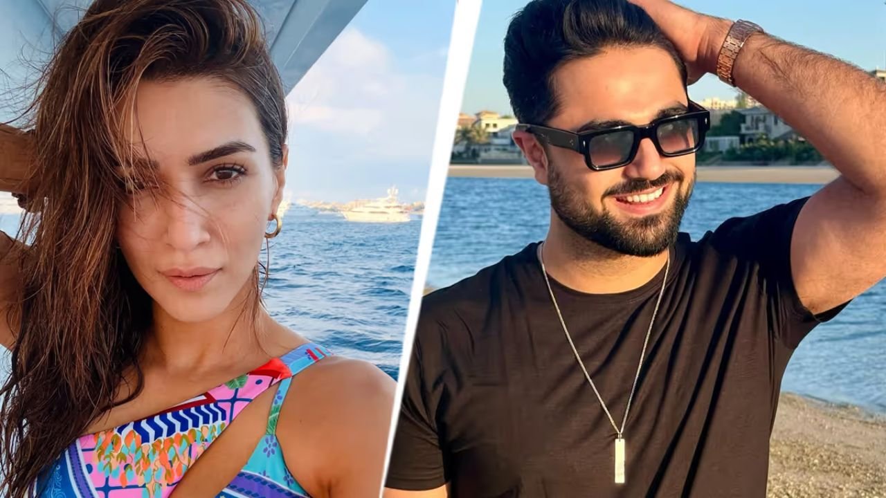 Kriti Sanon and Kabir Bahia's video goes viral as they walk hand-in-hand in London