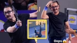 Aamir Khan’s Shocking Fall During Pickleball Match Leaves Fans Amazed at His Fitness