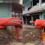 Assam Election Shock: Jawaharlal Nehru Statue Toppled, BJP and RSS Allegedly Involved