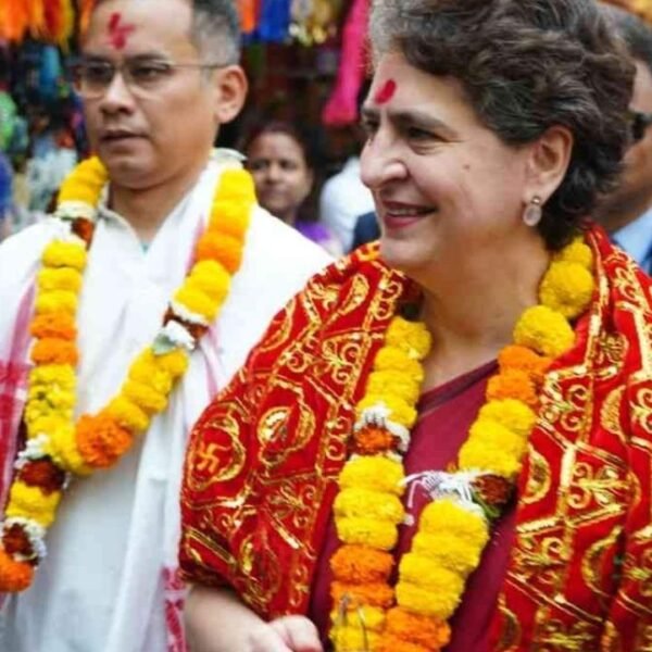 Assam: Priyanka Gandhi Visits Kamakhya Temple as Congress Prepares First Assam Election Candidate List