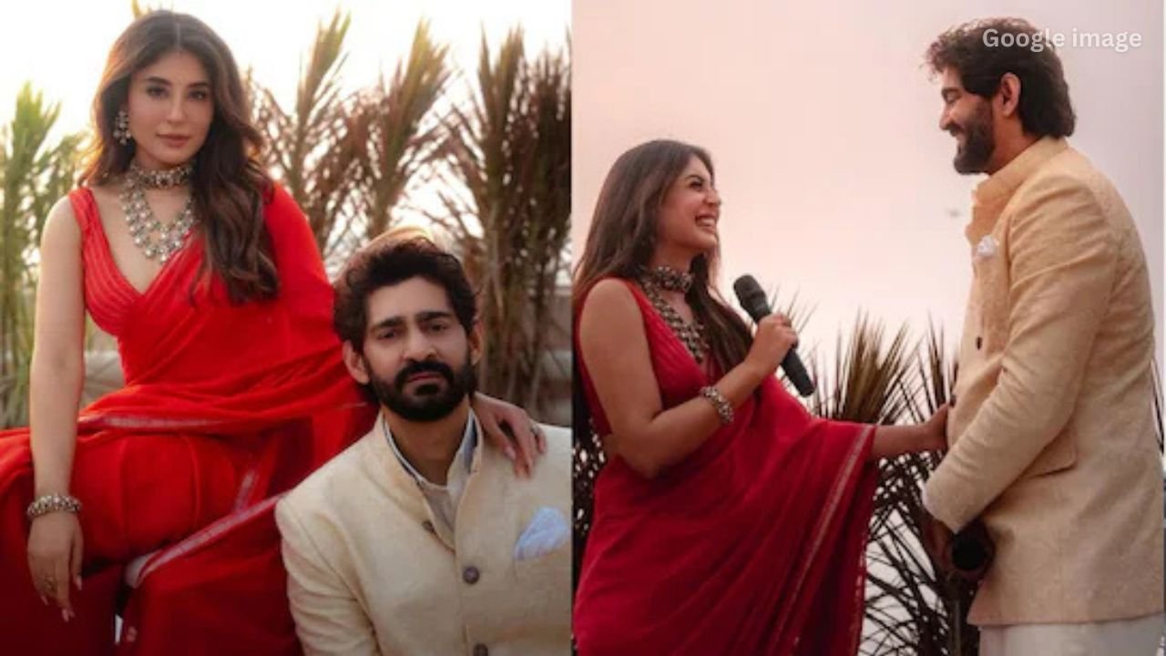 Kritika Kamra's red saree and Gaurav Kapoor's sherwani added glamour to the wedding