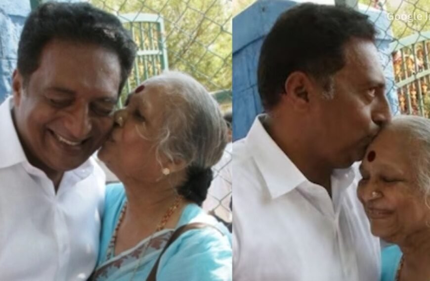 Veteran Actor Prakash Raj’s Mother Passes Away in Bengaluru at Age Eighty Six Years