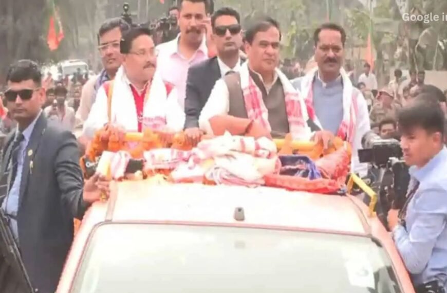 CM Sarma gave the message of continuing the encroachment removal action and sought public support.