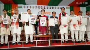 The recovery of pamphlets accusing the BJP government in Assam has caused a political uproar.