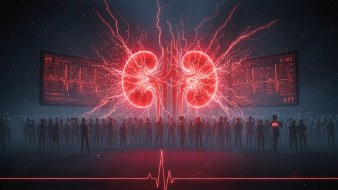 Progressive kidney disease: A silently progressing condition that doesn't even require dialysis.