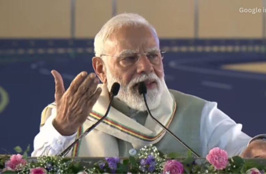 PM Modi Declares BJP's Hat-trick in Assam Assured; Launches Sharp Attack on Congress