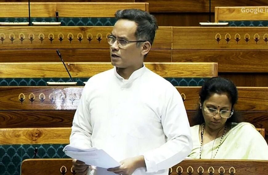 Gaurav Gogoi Accuses BJP of Hidden Agenda Behind Women’s Reservation Bill Failure