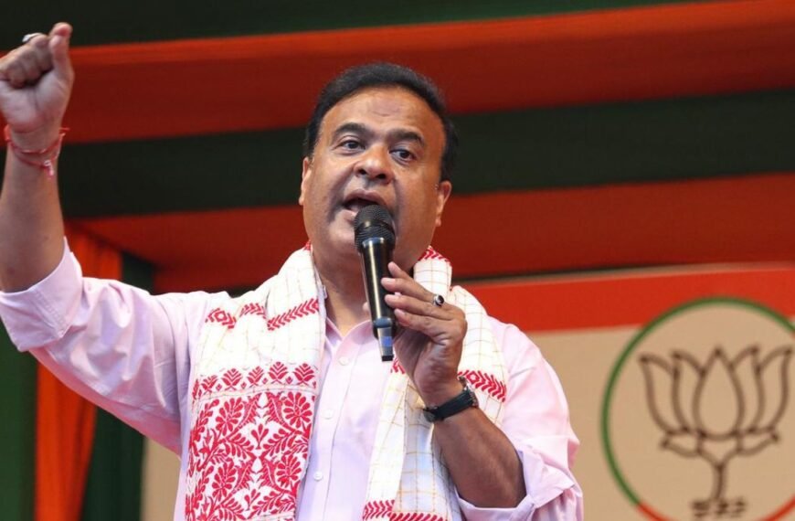 Assam CM Roadshow Draws 15,000 Supporters in Jorhat Boosting BJP Election Momentum