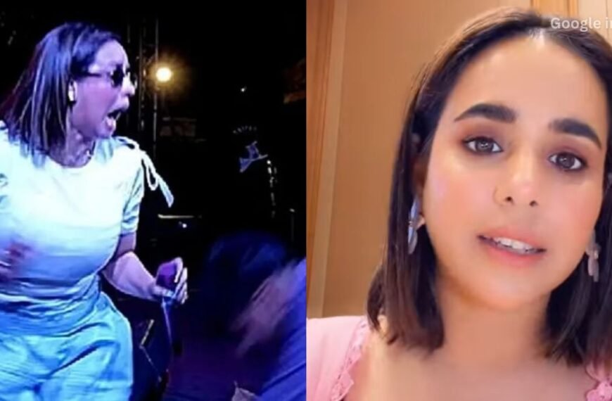 Uproar at Sunanda Sharma's Concert: Fan's Antics Spark a Commotion